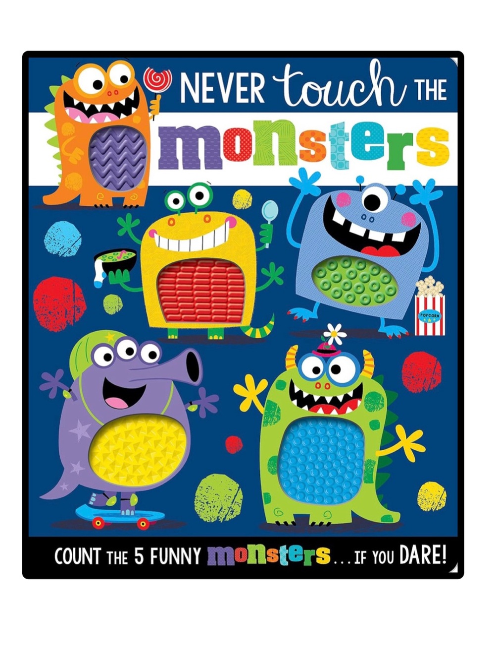 BUNDLE & SAVE 🦖 Never Touch the Monsters Interactive Board Book